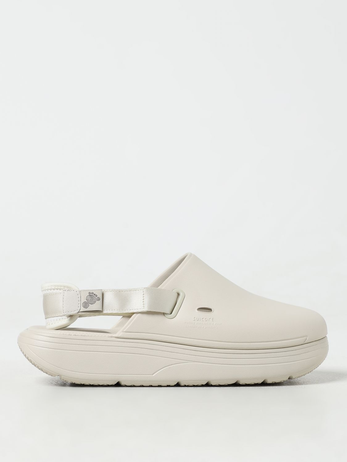 SUICOKE FLAT SHOES SUICOKE WOMAN COLOR WHITE 406618001