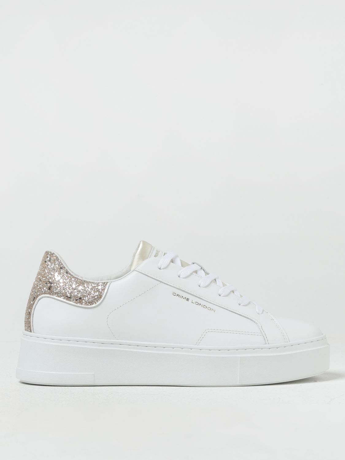 Shop Crime London Sneakers  Woman Color White In 白色