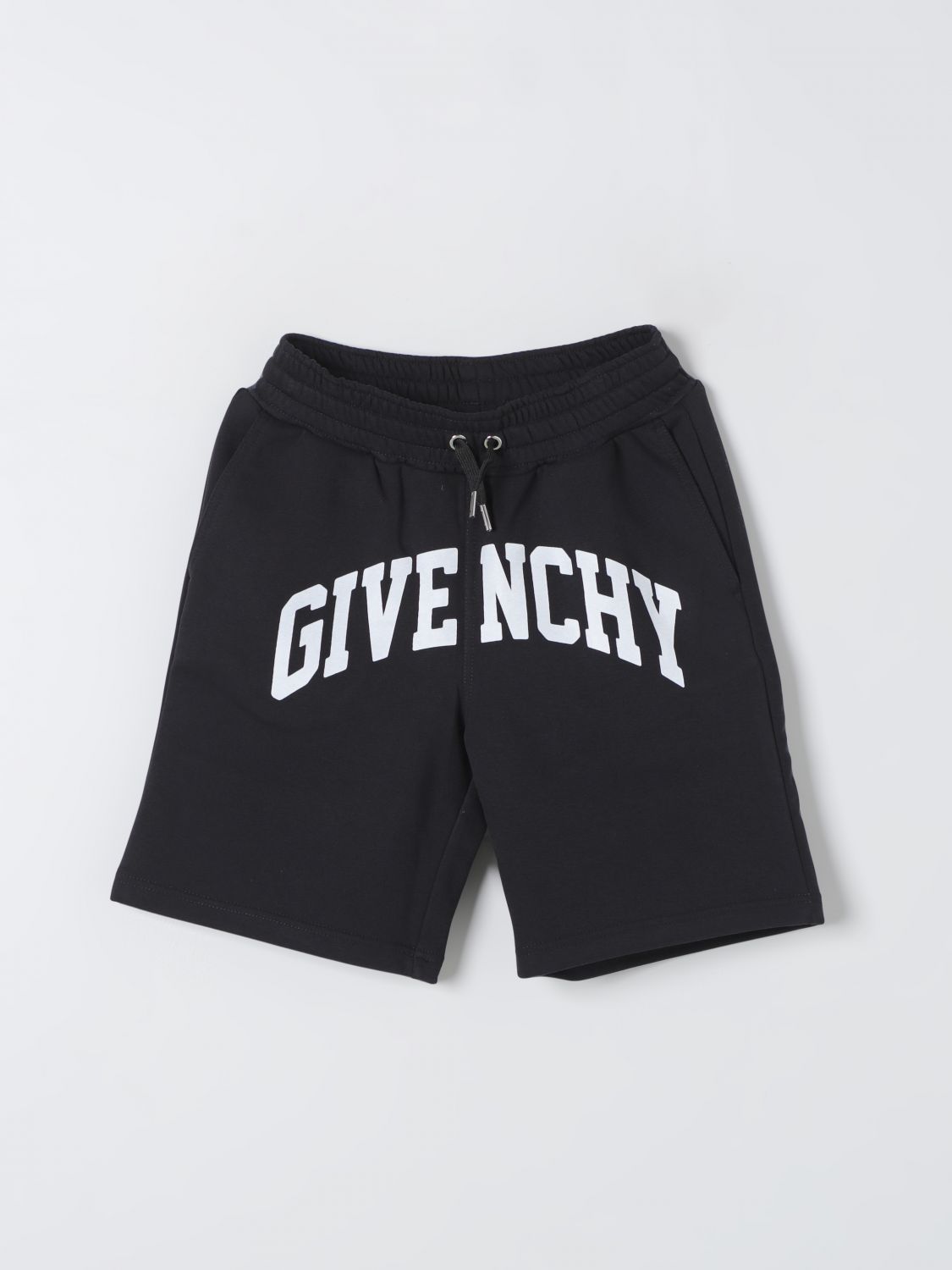 Shop Givenchy Shorts  Kids Color Black