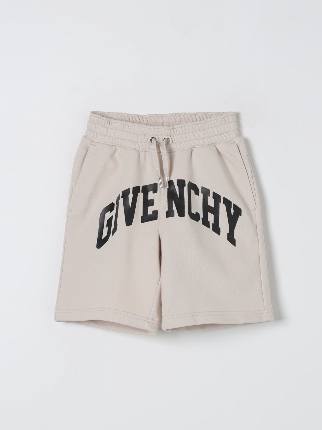 Shop Givenchy Shorts  Kids Color Beige