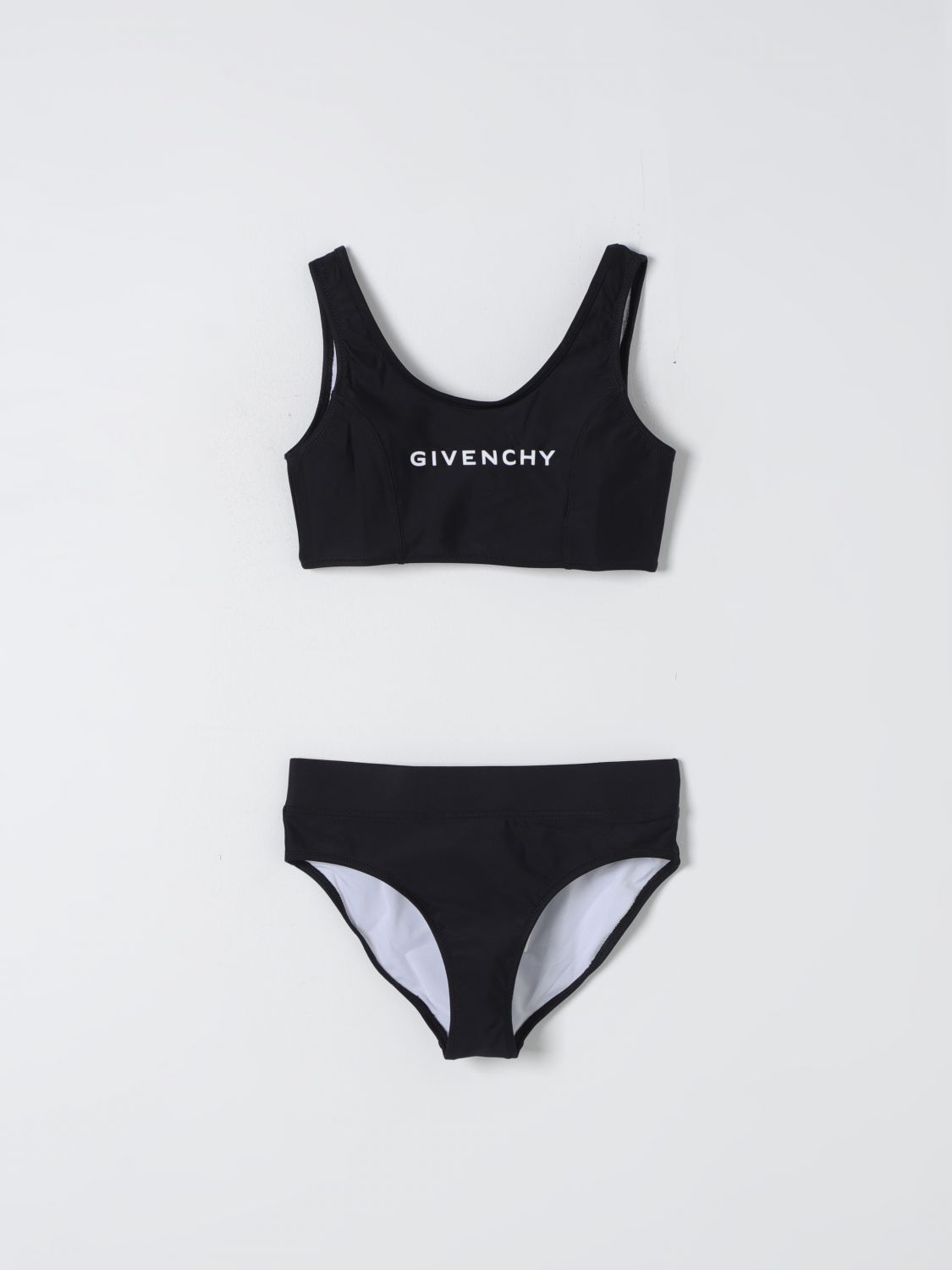 Shop Givenchy Swimsuit  Kids Color Black
