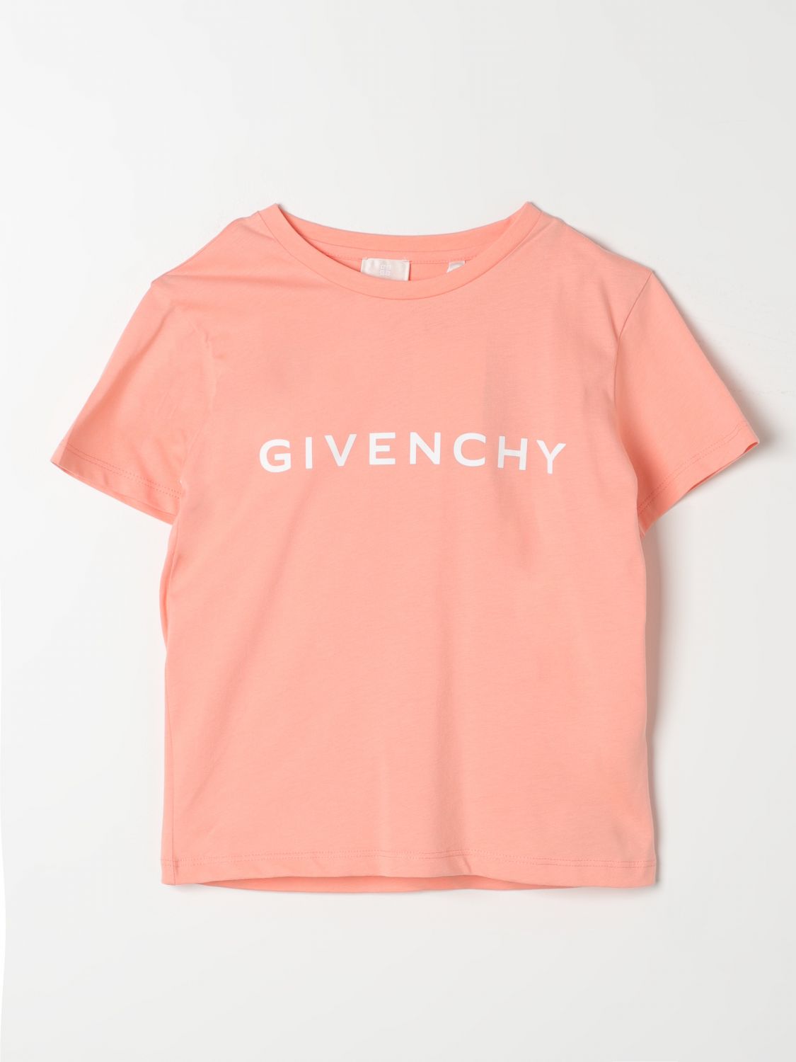 Shop Givenchy T-shirt  Kids Color Apricot