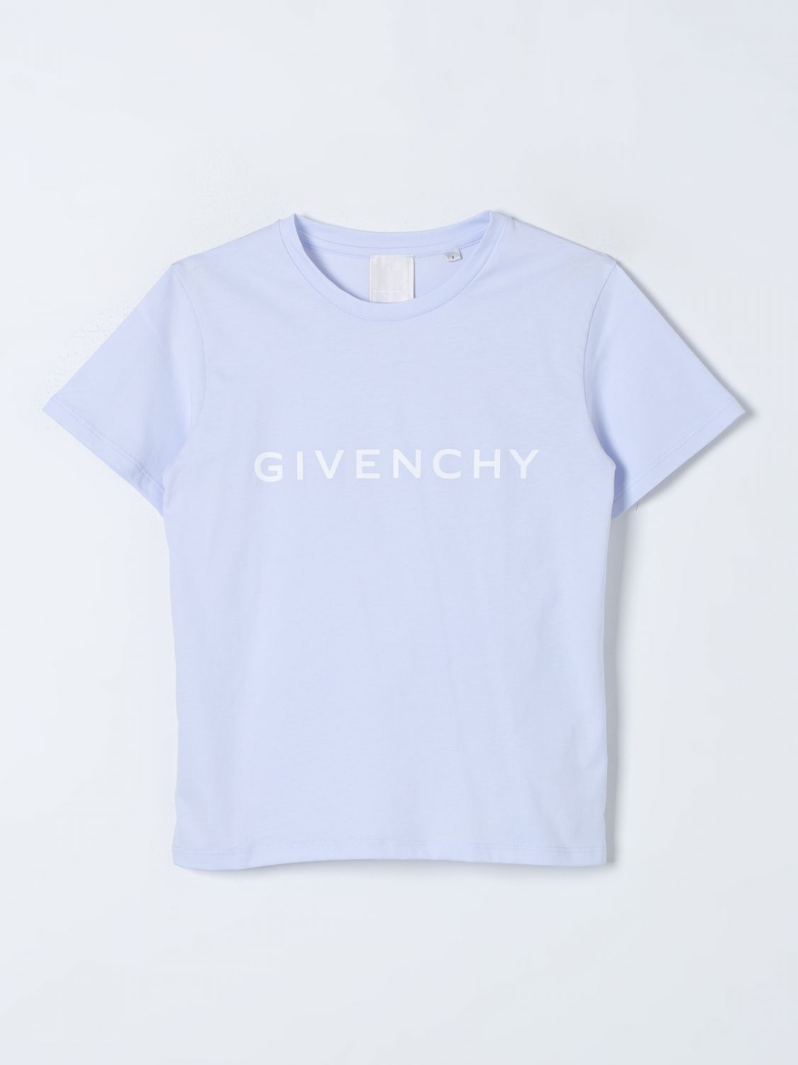 Shop Givenchy T-shirt  Kids Color Sky