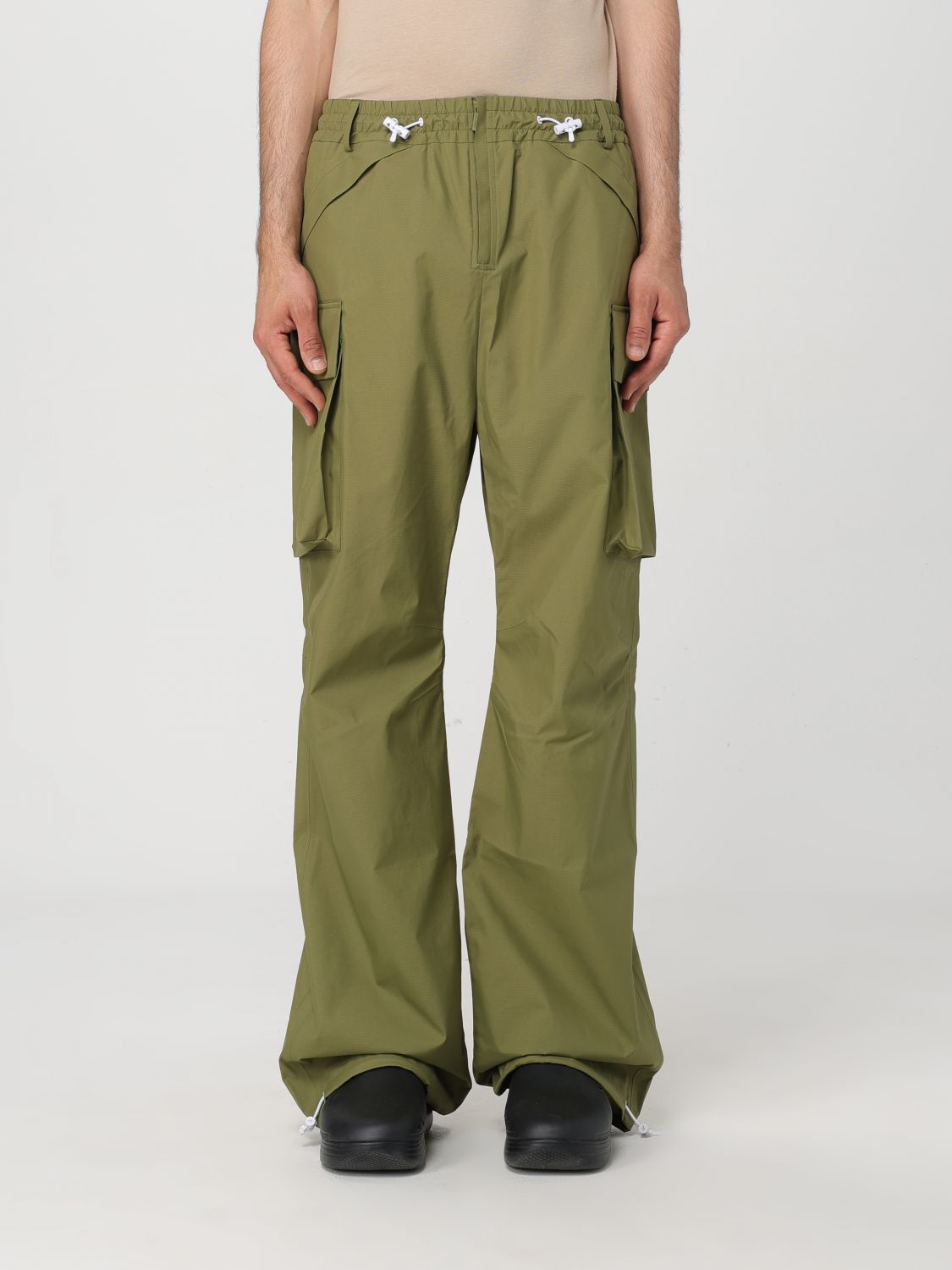 Shop K-way Pants  Men Color Green