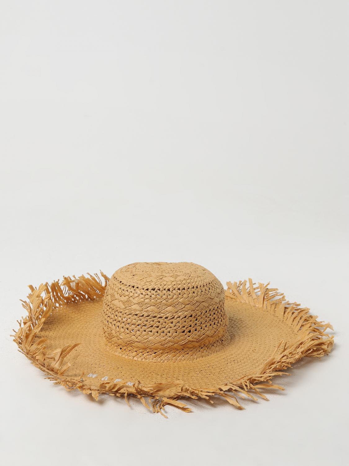 Hat MARNI Woman colour Ivory