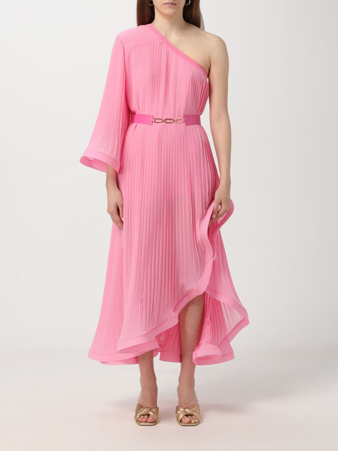 Shop Simona Corsellini Dress  Woman Color Pink