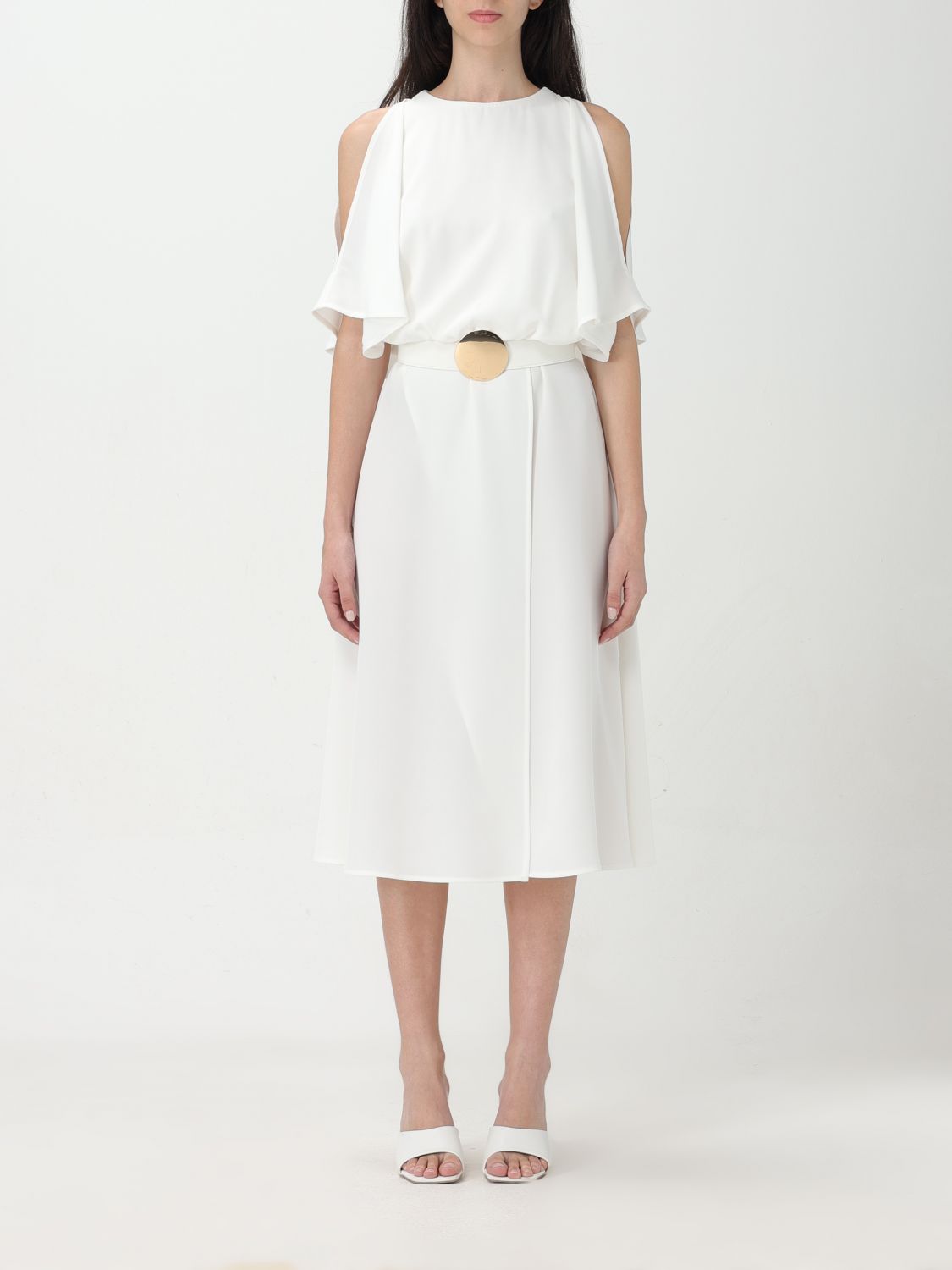Simona Corsellini Dress  Woman In Cream