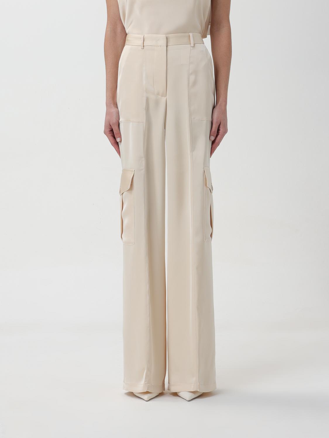 Trousers SIMONA CORSELLINI Woman colour Ivory