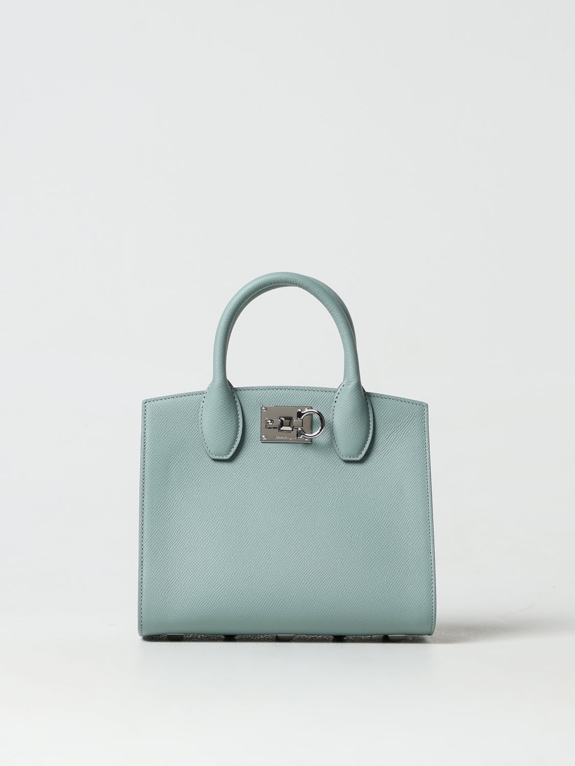 Shop Ferragamo Handbag  Woman Color Green