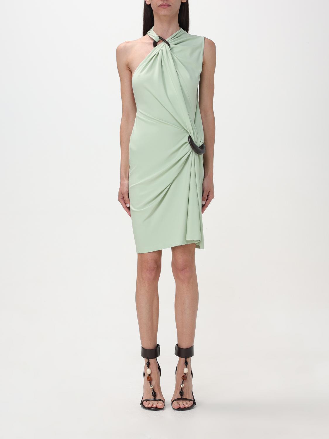 Ferragamo Dress  Woman Color Green In Green