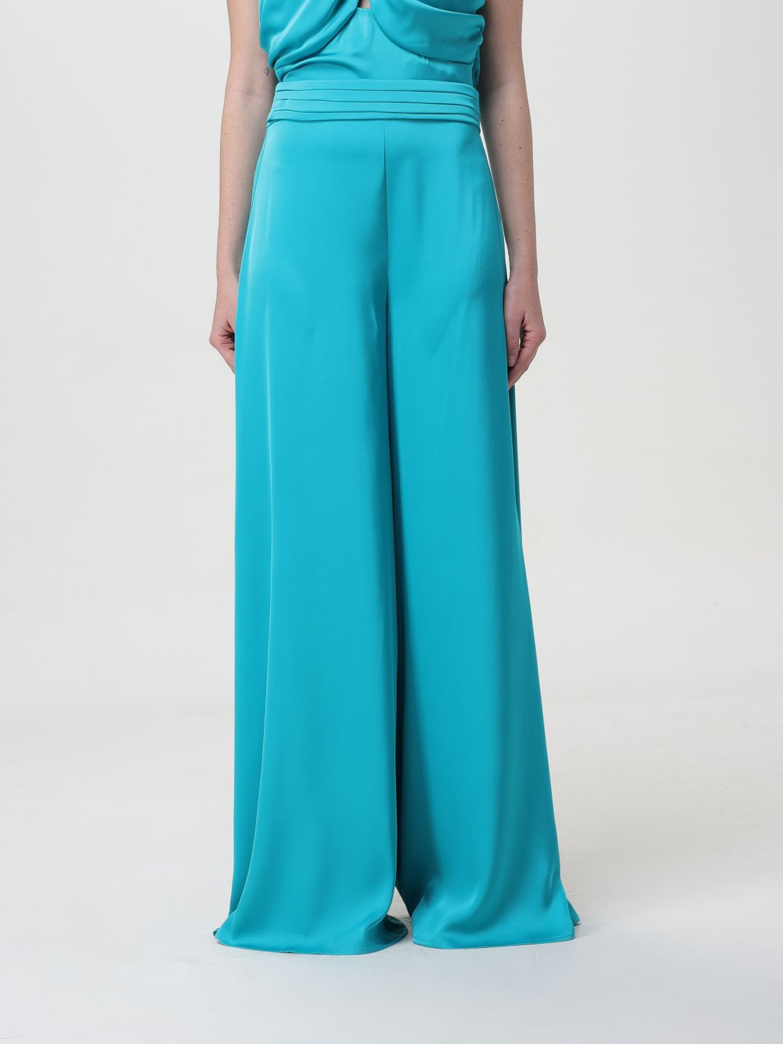 Shop H Couture Pants  Woman Color Green