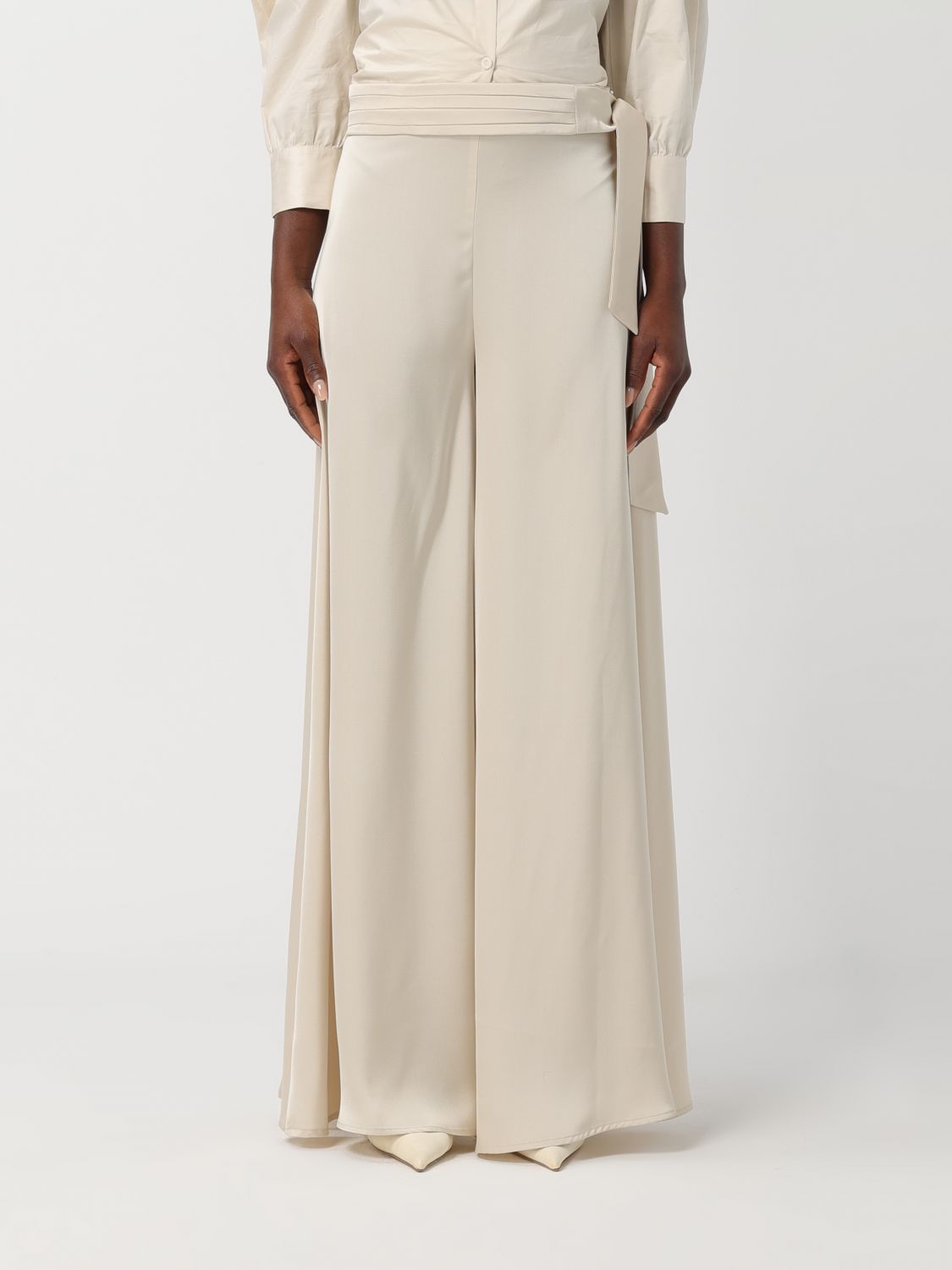 Shop H Couture Pants  Woman Color Ivory