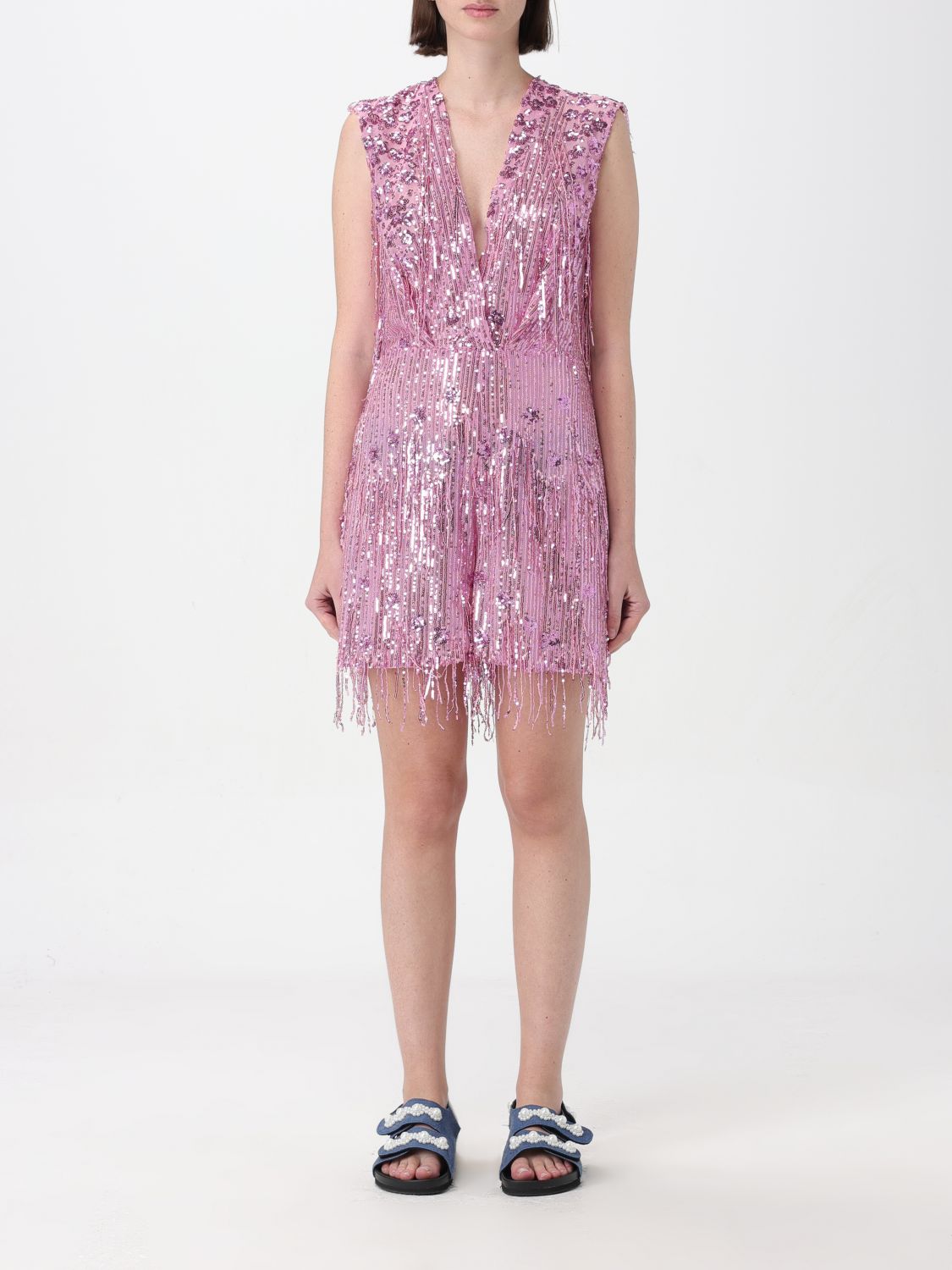 Shop H Couture Dress  Woman Color Lilac