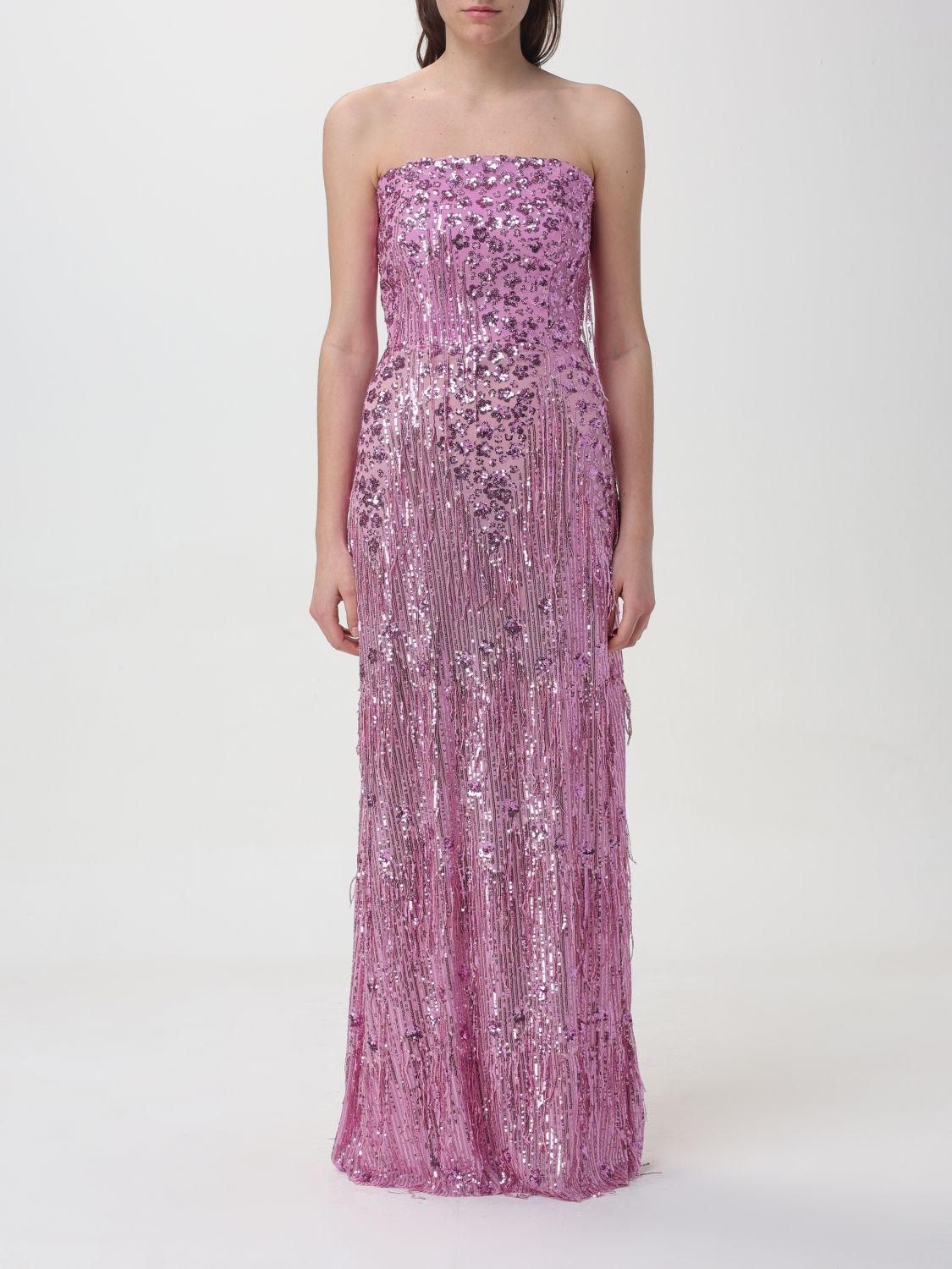 Shop H Couture Dress  Woman Color Lilac