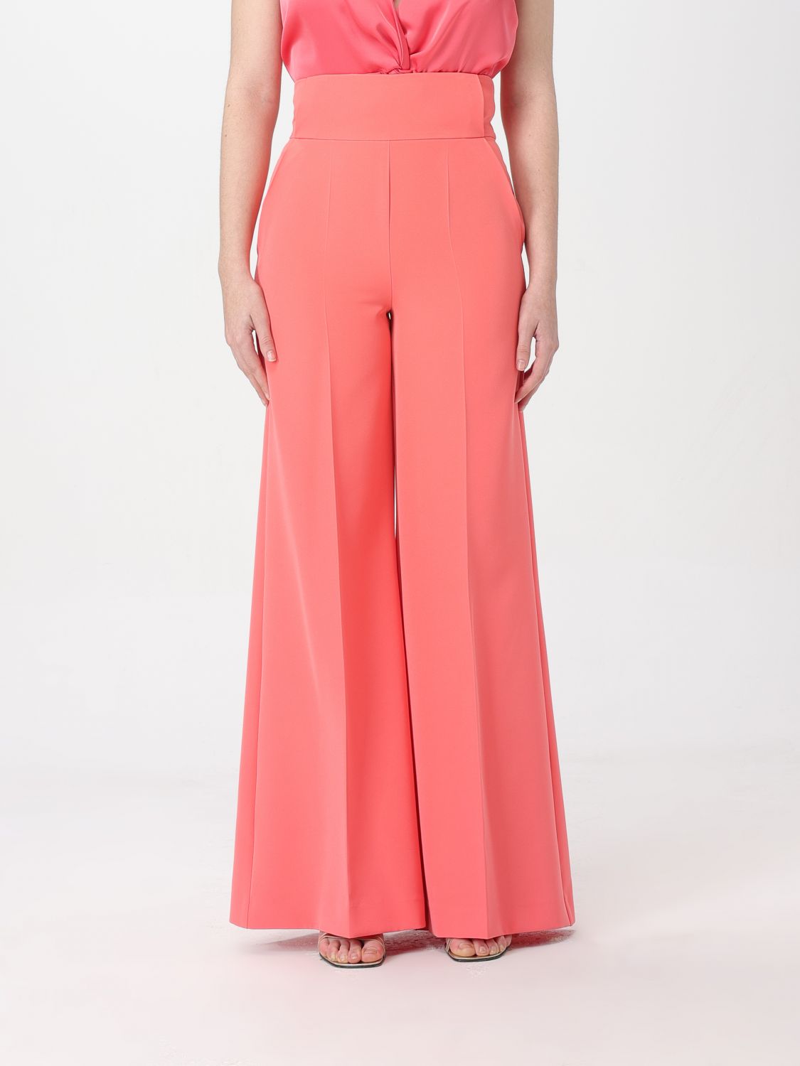 Shop H Couture Pants  Woman Color Coral