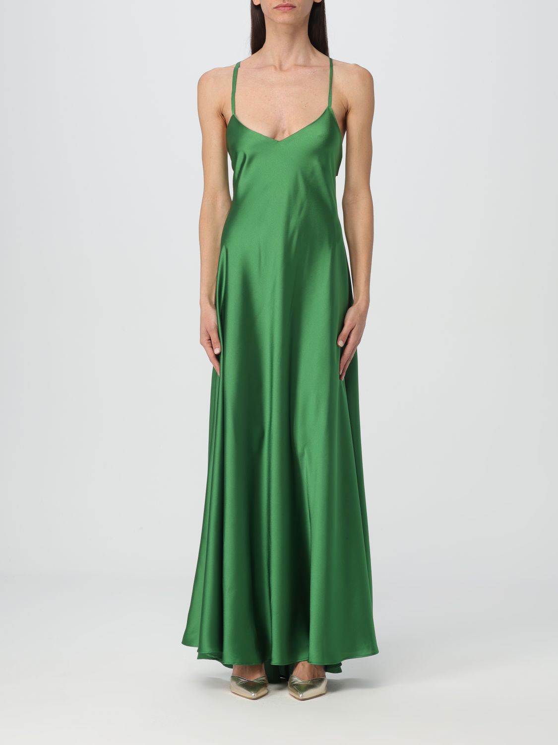 Shop Hanita Dress  Woman Color Green