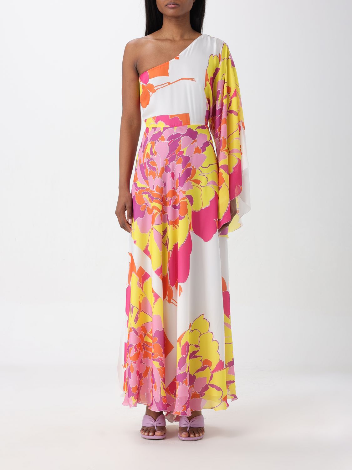 Shop Hanita Dress  Woman Color Fuchsia