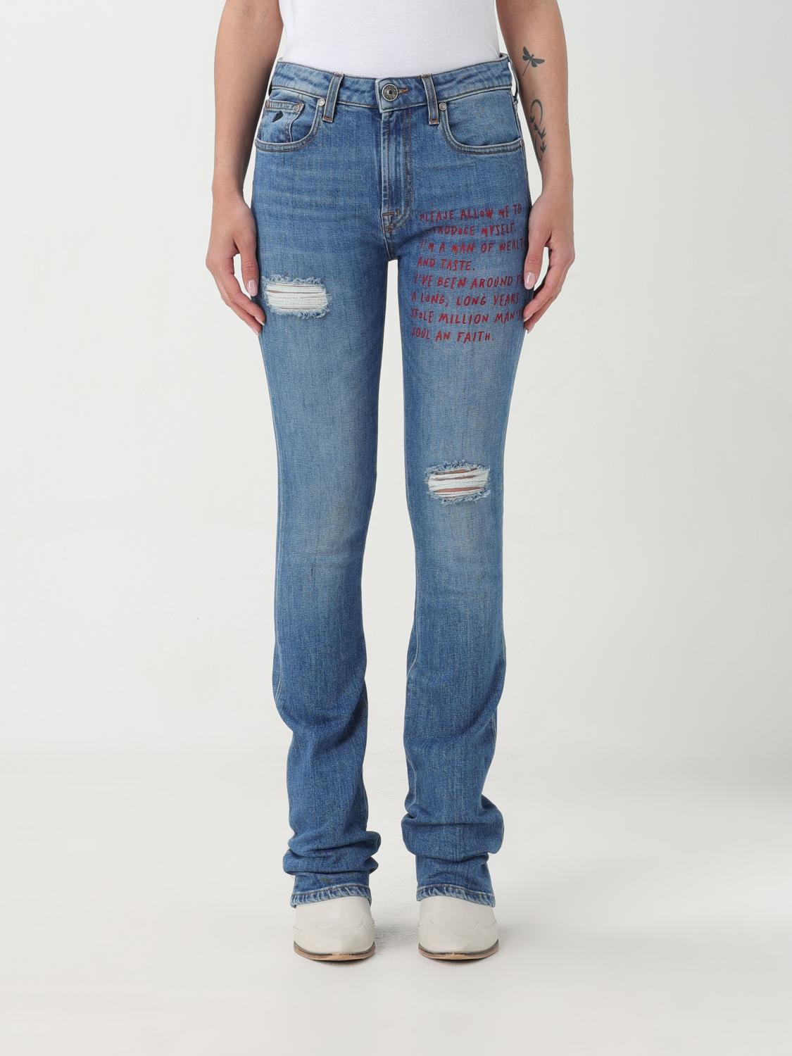 Victory Gate Jeans Woman In Denim