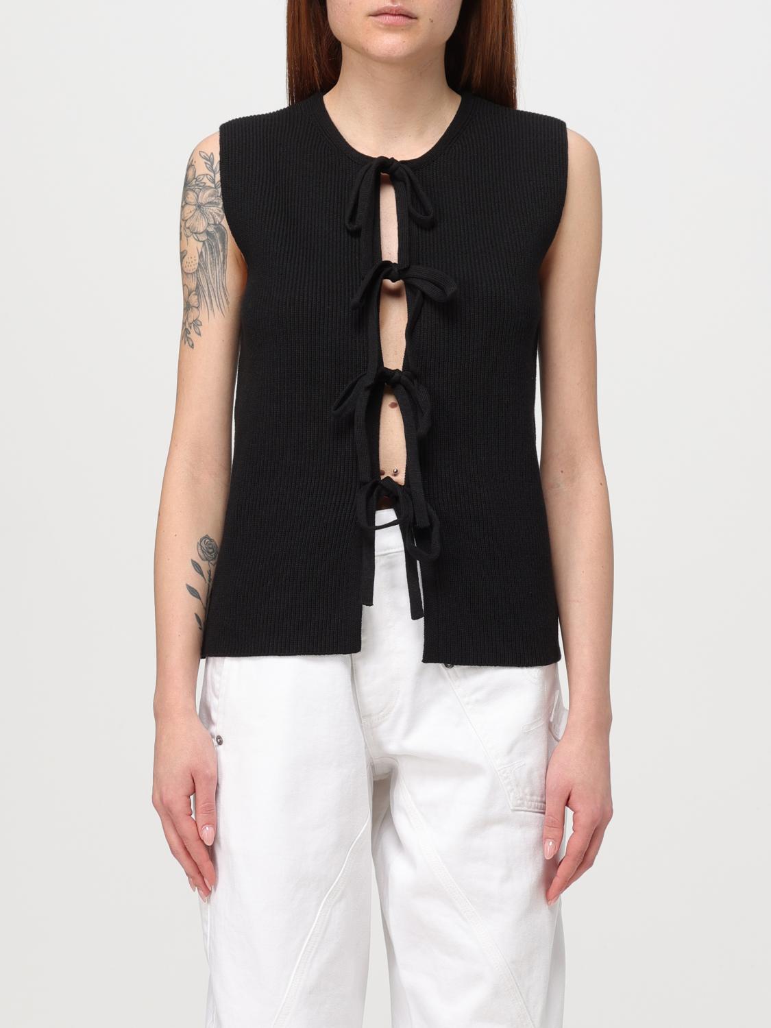 Shop Jw Anderson Top  Woman Color Black