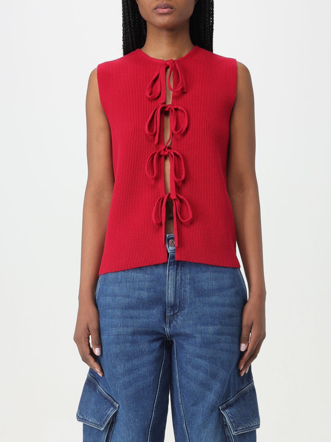 Shop Jw Anderson Top  Woman Color Red