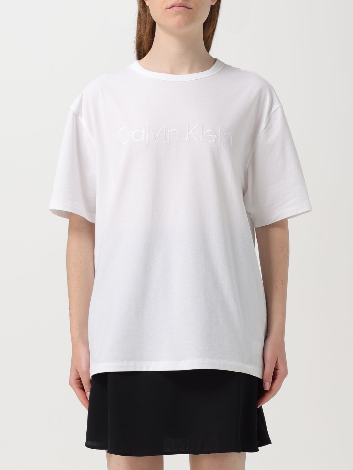 Shop Calvin Klein Underwear T-shirt  Woman Color White