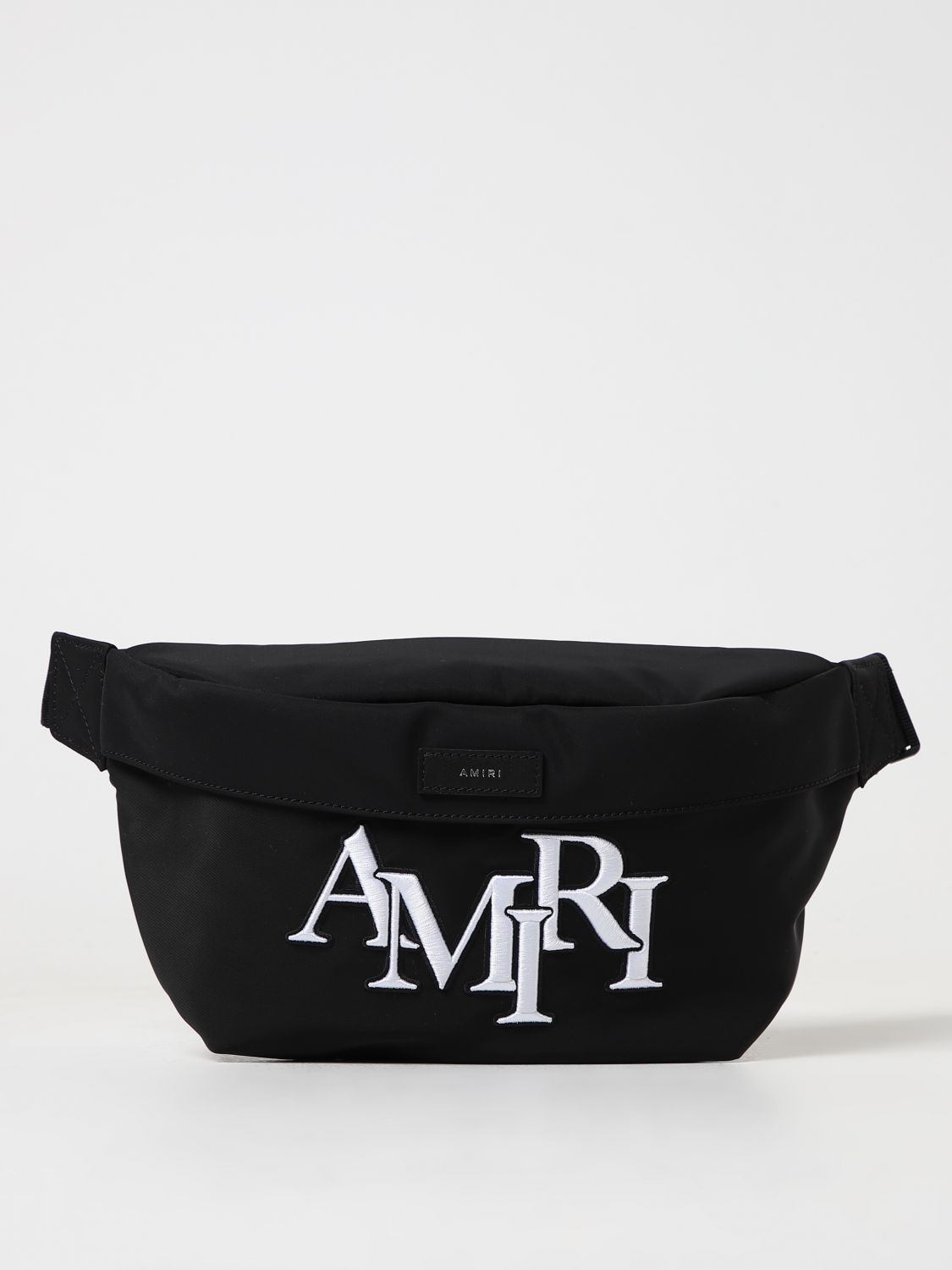 Amiri Belt Bag In Nylon With Embroidered Logo In Black