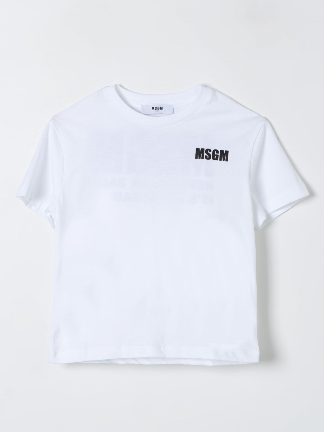 Msgm T-shirt  Kids Kids Color White