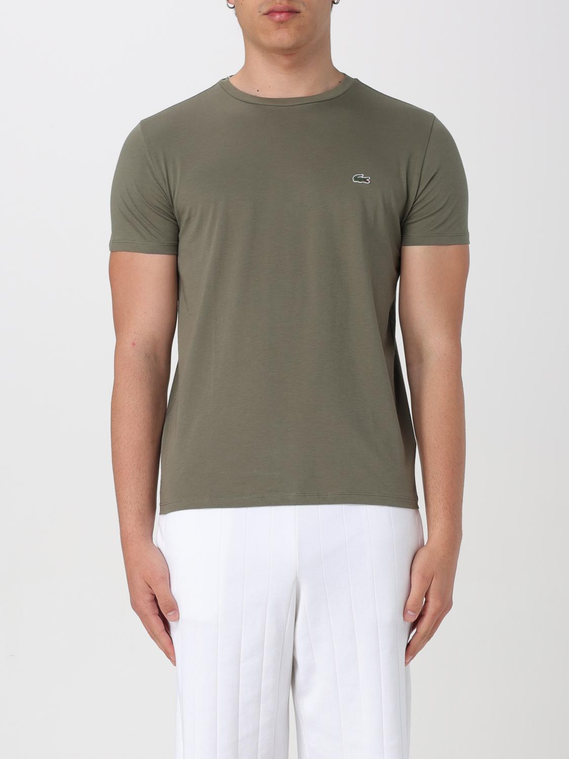 T-Shirt LACOSTE Men colour Military