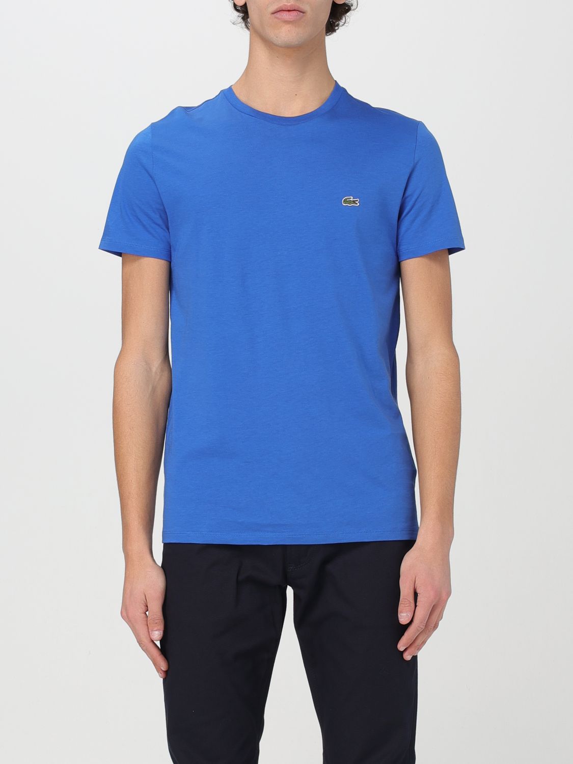 T-Shirt LACOSTE Men colour Royal Blue