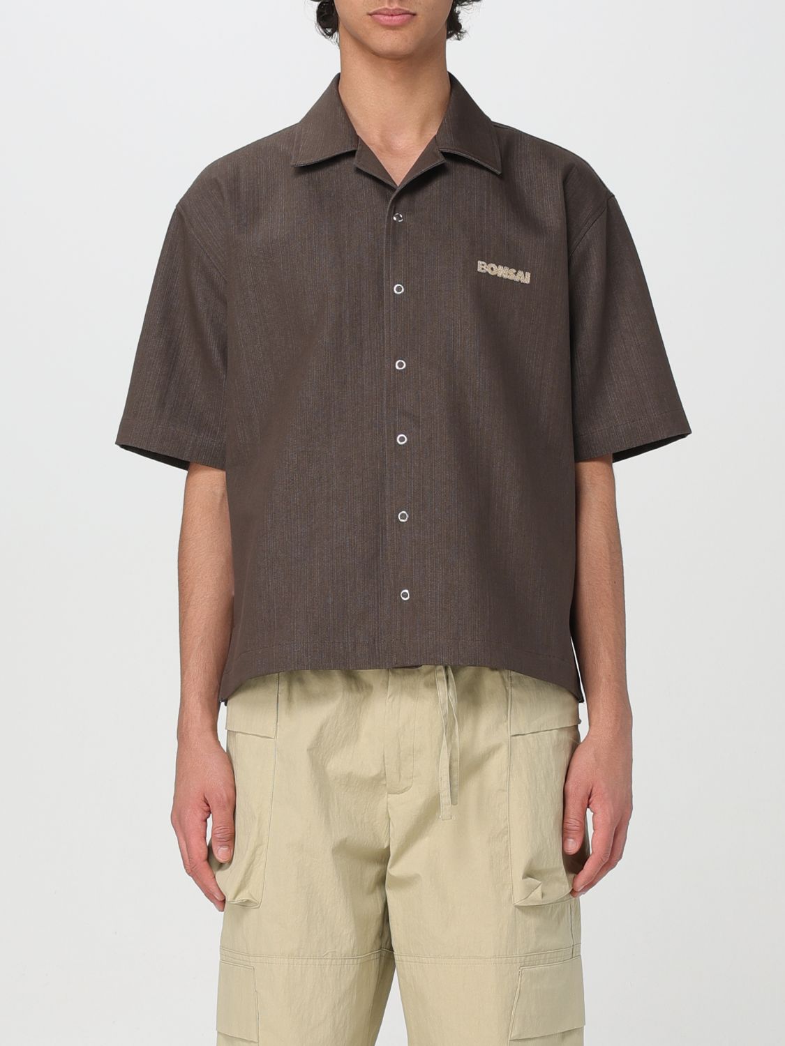 Shop Bonsai Shirt  Men Color Brown