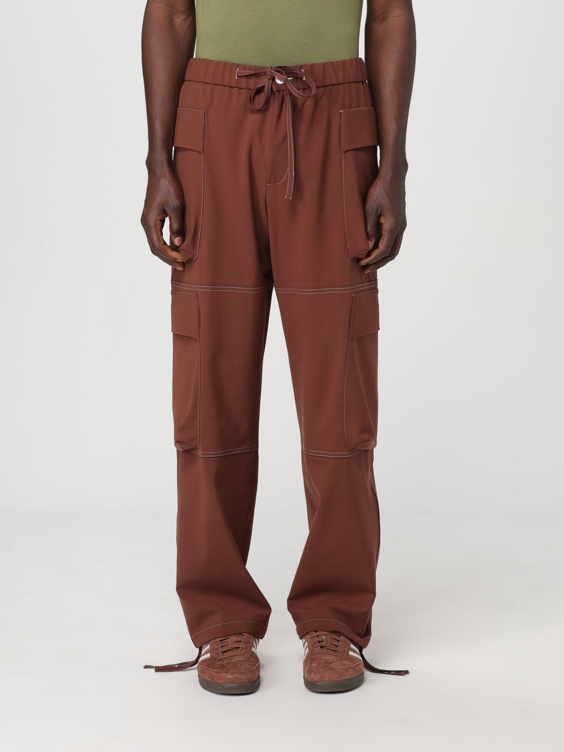 Shop Bonsai Pants  Men Color Rust