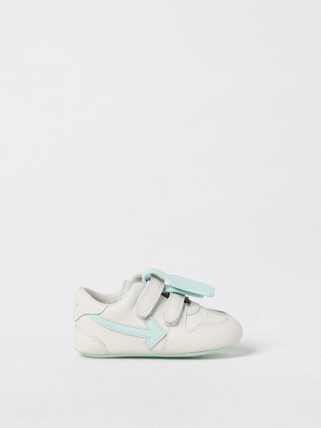 Shop Off-white Baby Boys' Sneakers  Kids Kids Color White In Weiss