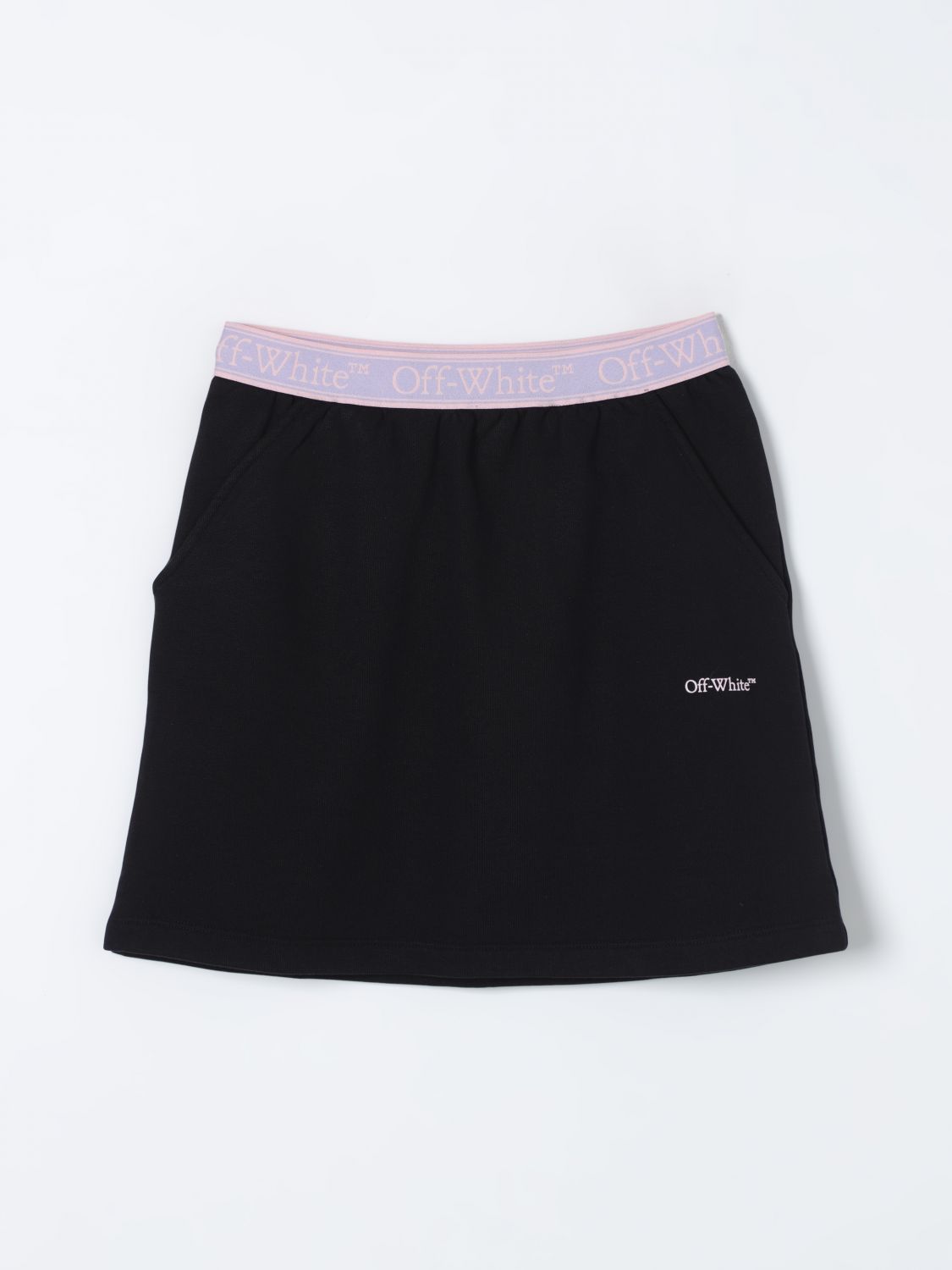 Shop Off-white Skirt  Kids Kids Color Black