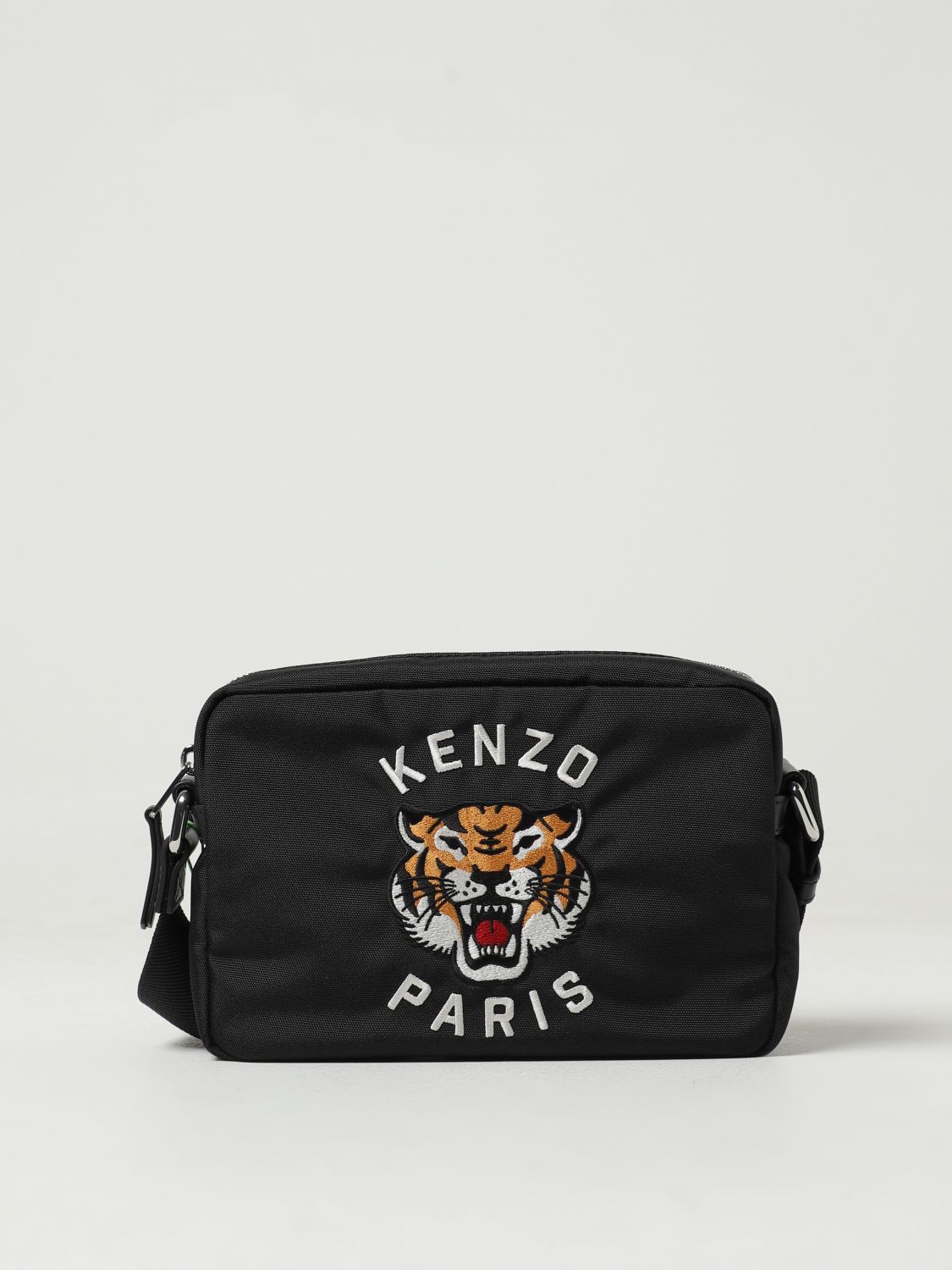 Shop Kenzo Shoulder Bag  Men Color Black