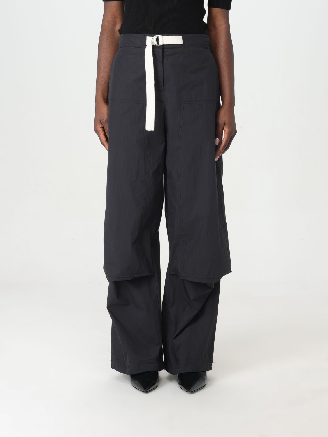 Shop Jil Sander Pants  Woman Color Black