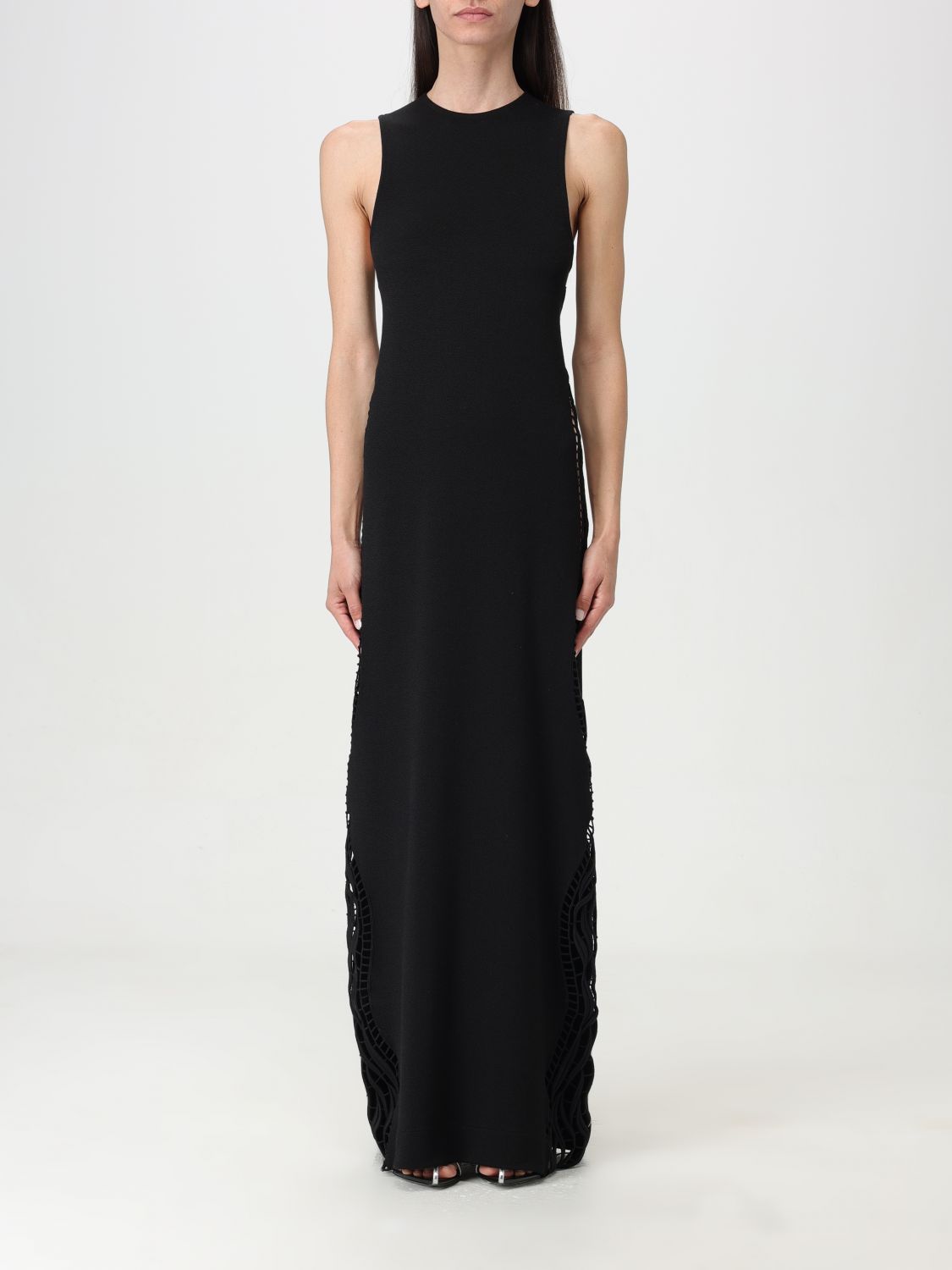 Shop Jil Sander Dress  Woman Color Black