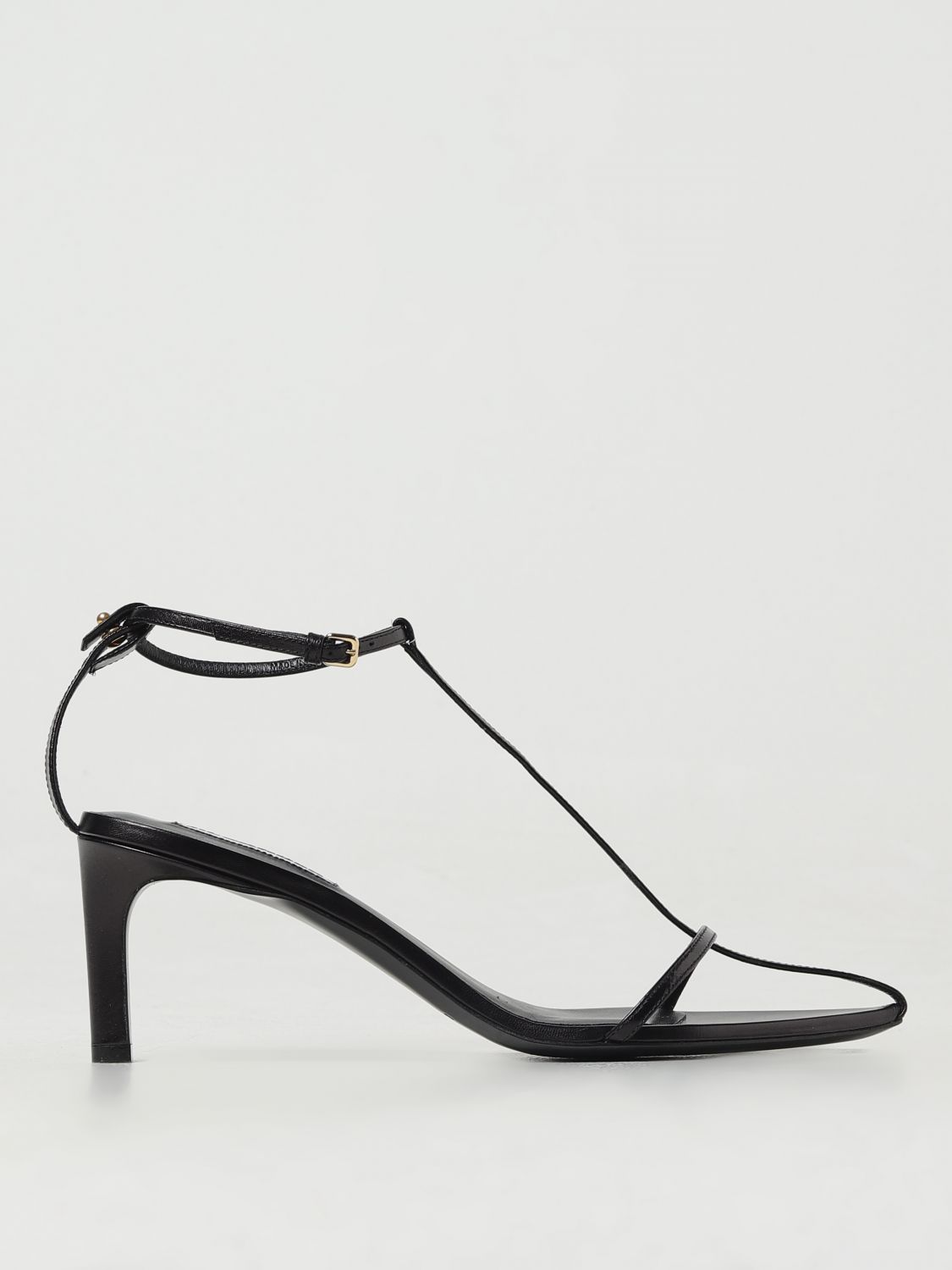 Shop Jil Sander Heeled Sandals  Woman Color Black