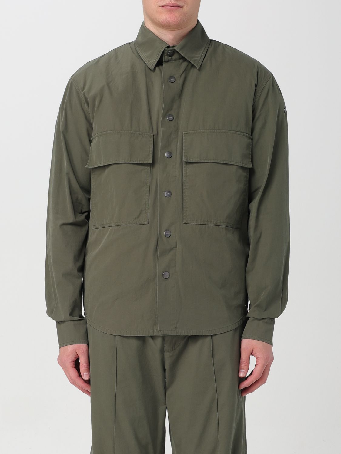 Shop Add Jacket  Men Color Military