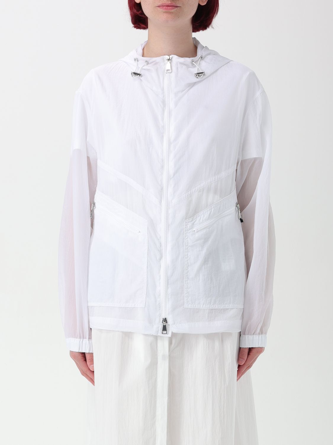 Shop Add Jacket  Woman Color White In 白色