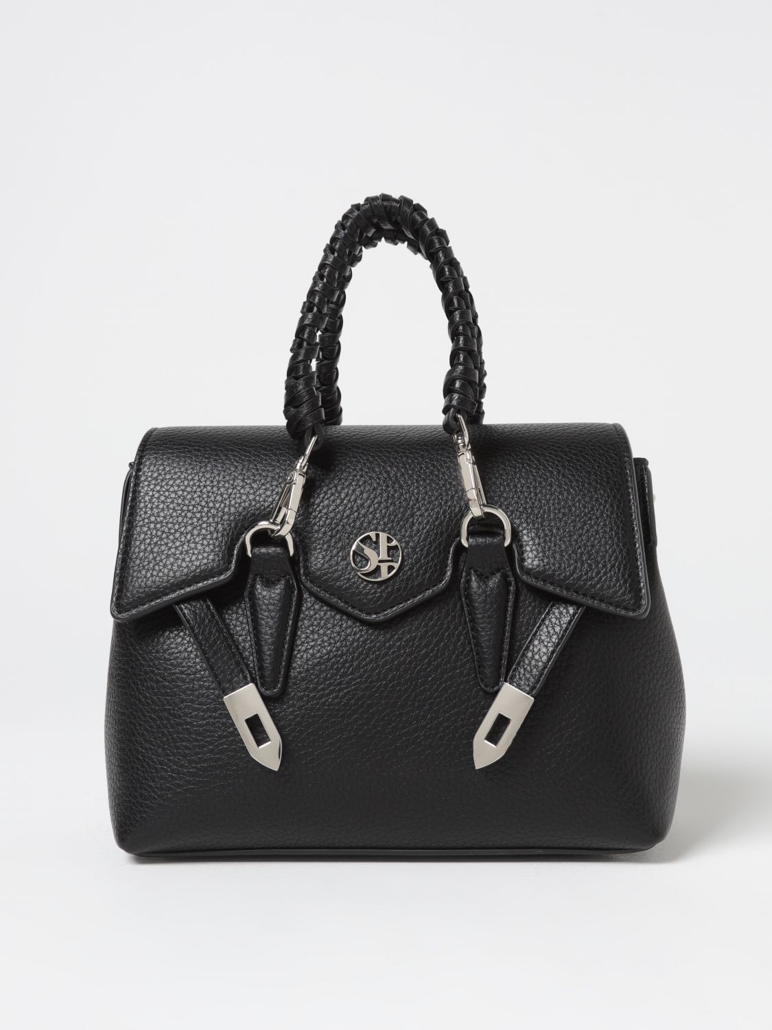 Shop Secret Pon-pon Handbag  Woman Color Black