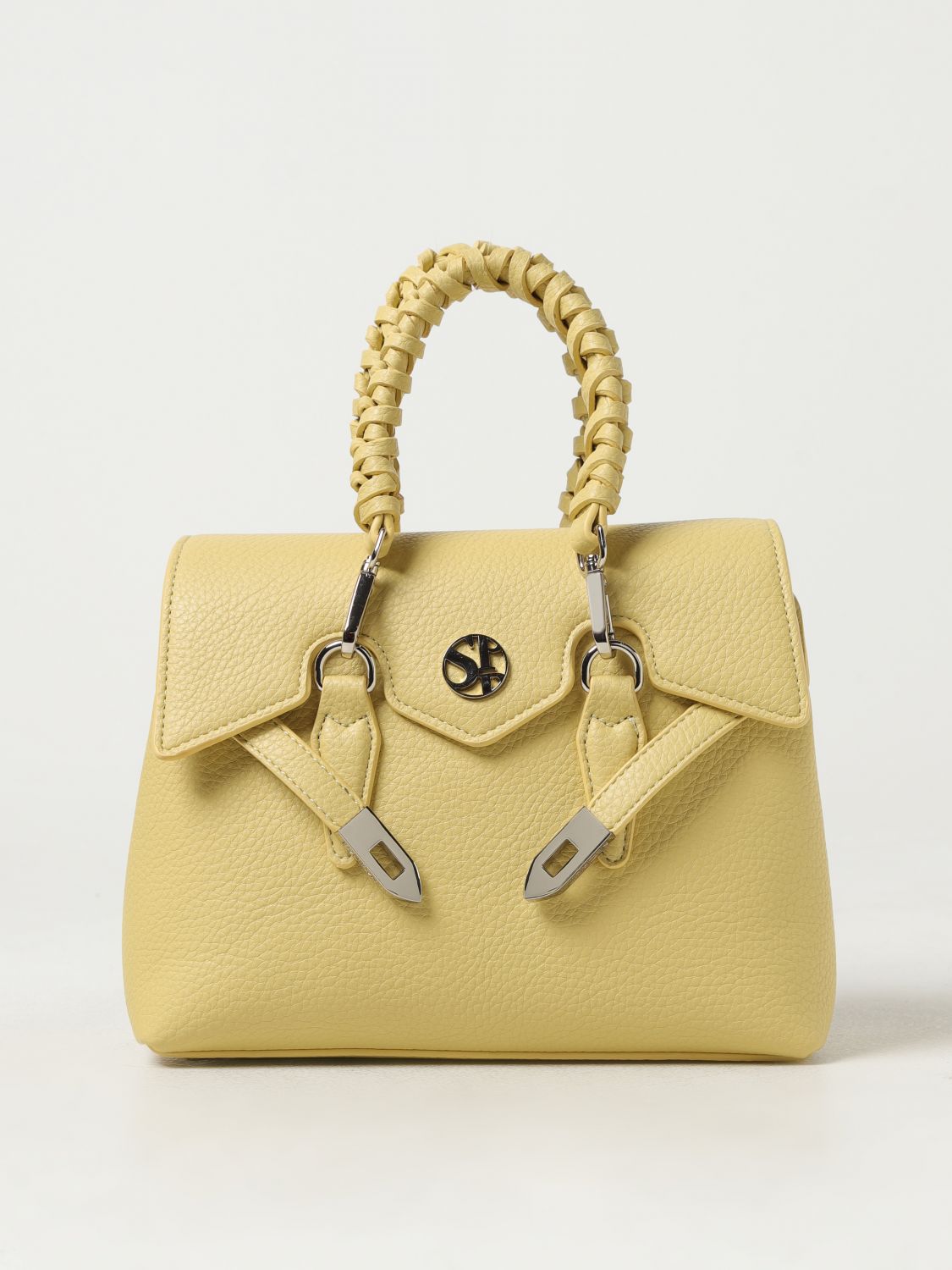 Secret Pon-pon Handbag  Woman Color Yellow