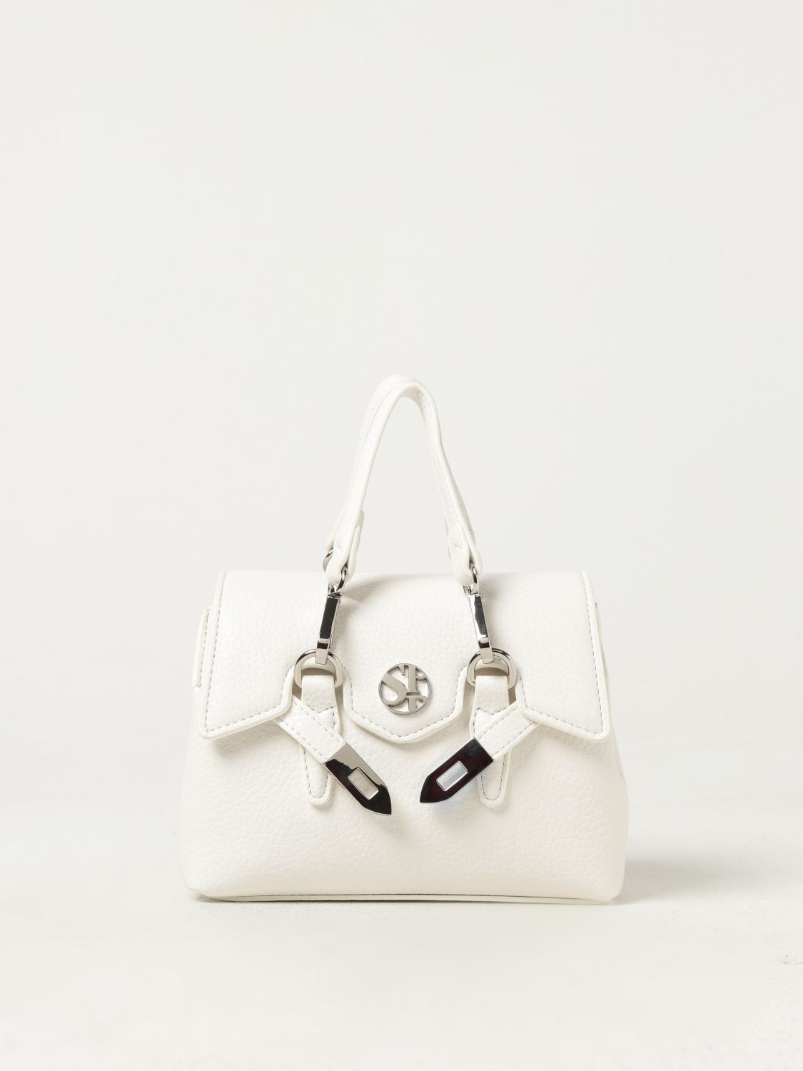 Secret Pon-pon Mini Bag  Woman Color White