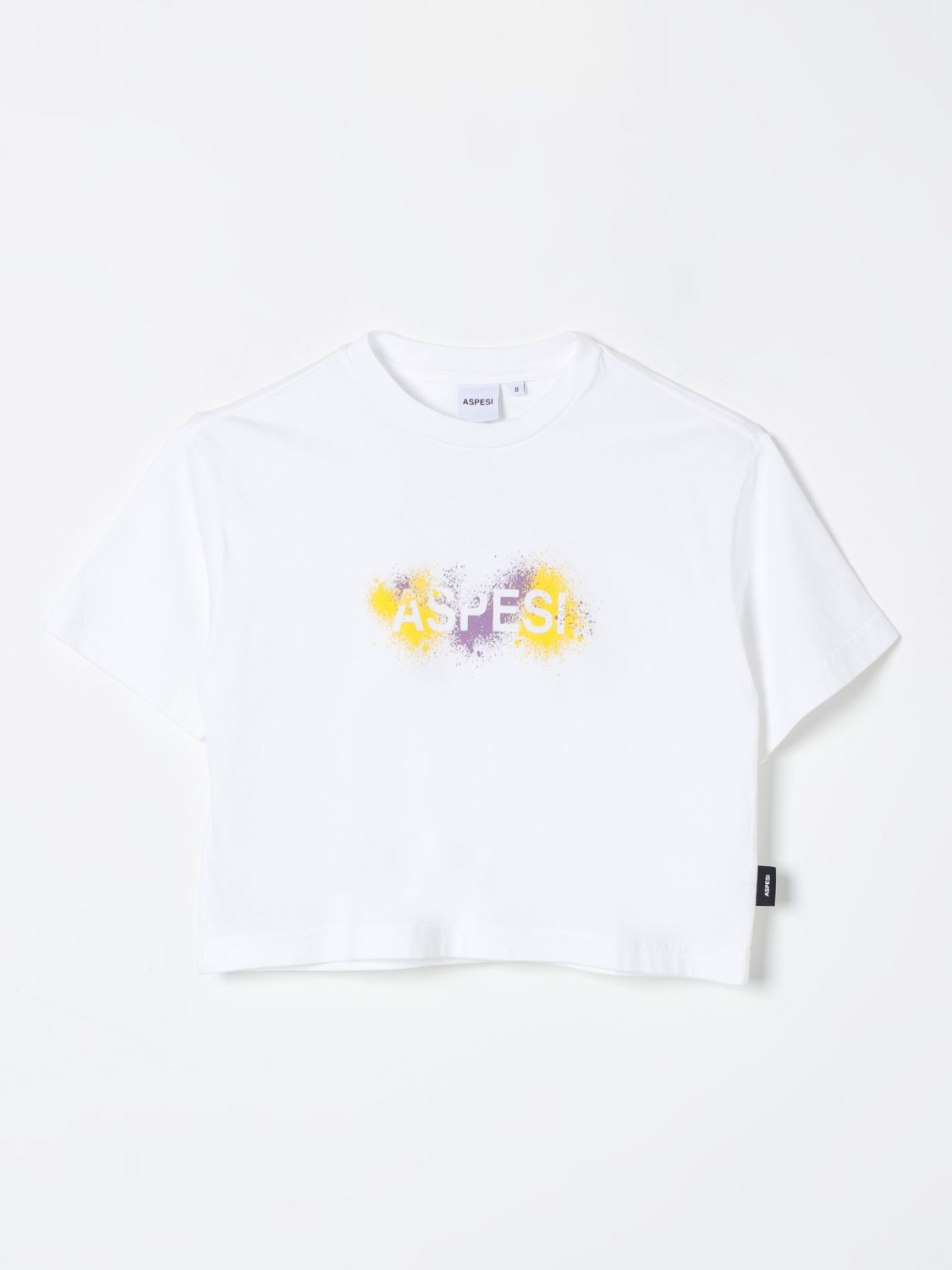 Shop Aspesi T-shirt  Kids Color White
