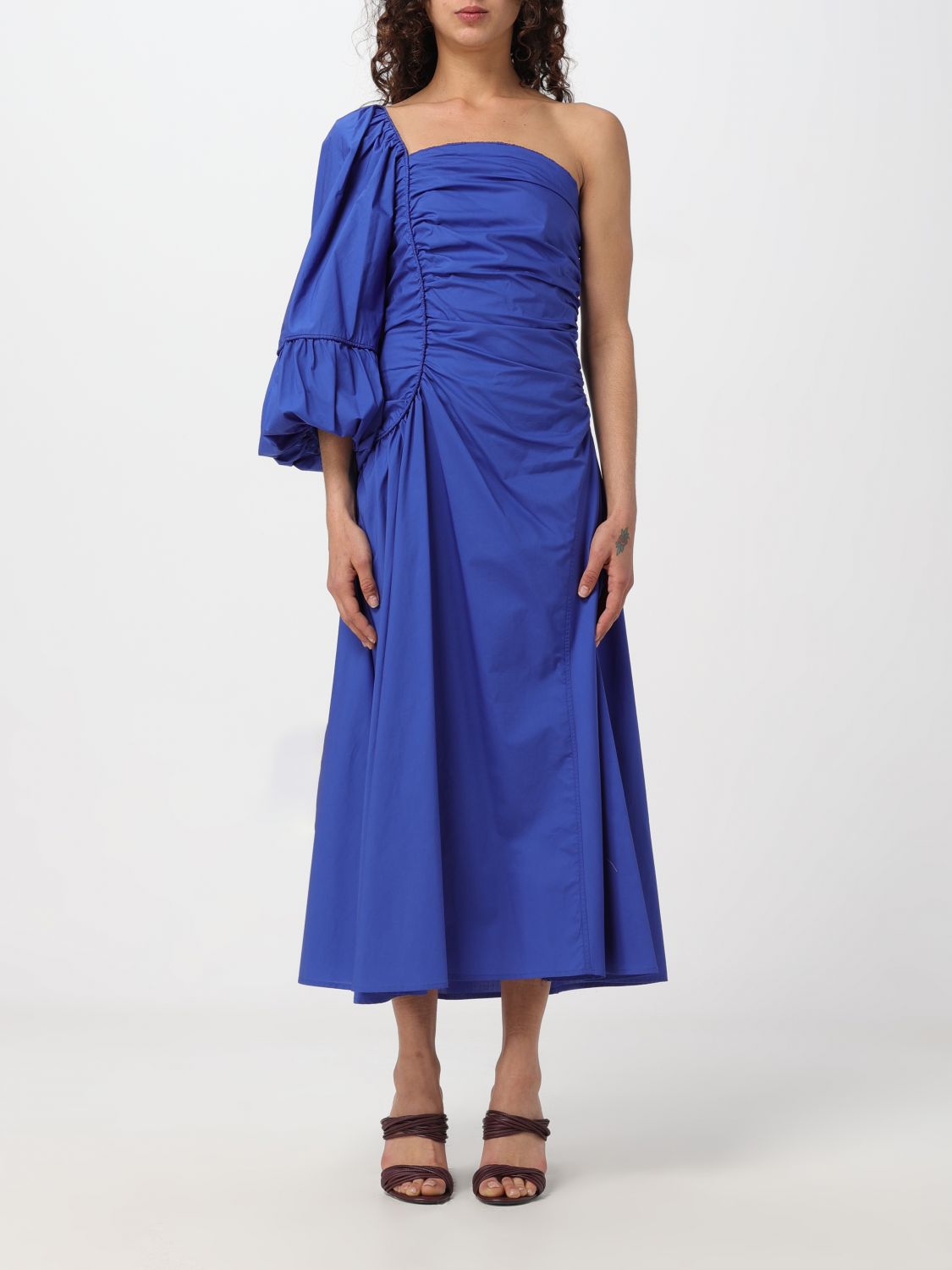Shop Meimeij Dress  Woman Color Royal Blue