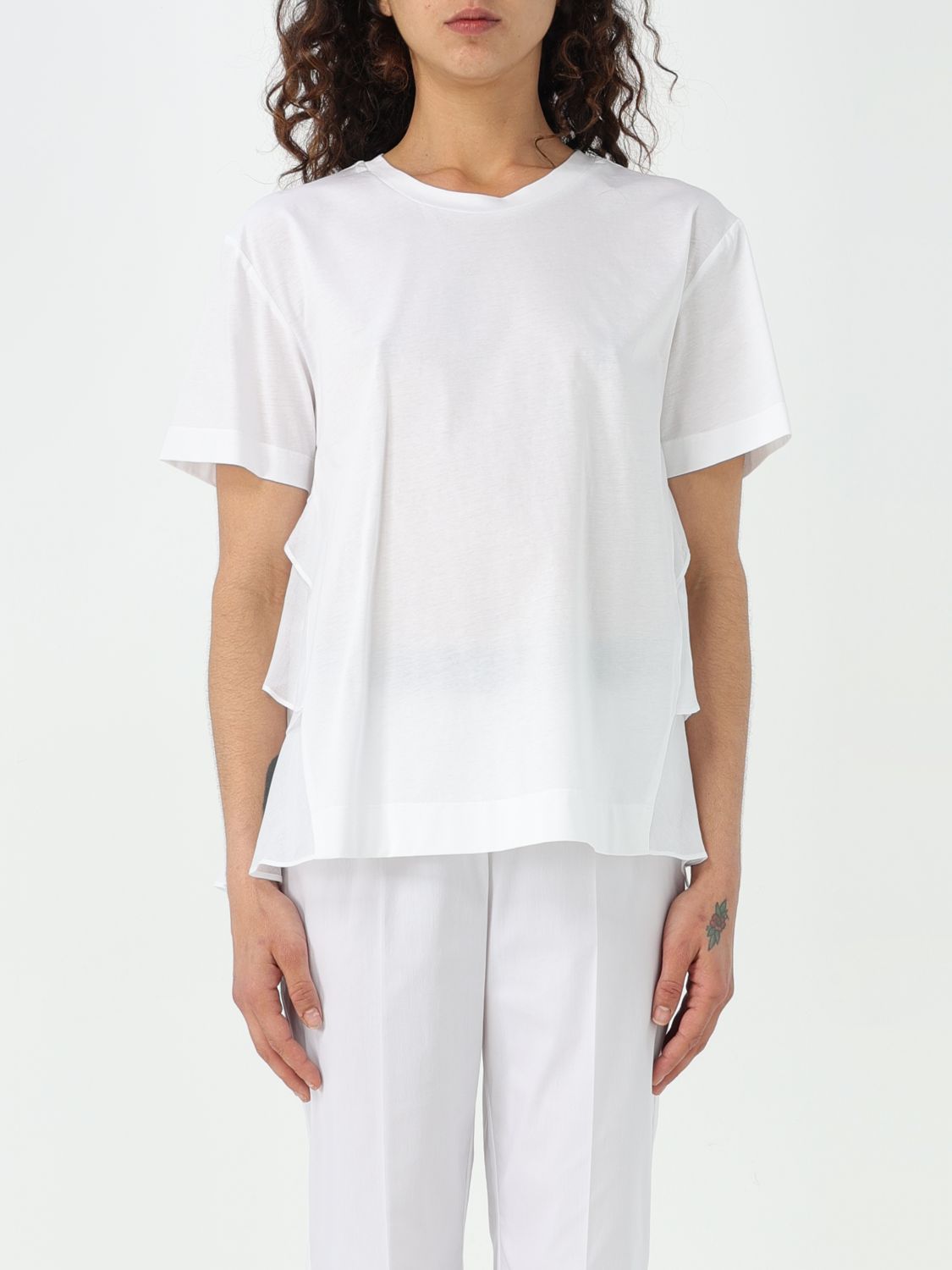 Shop Meimeij T-shirt  Woman Color White