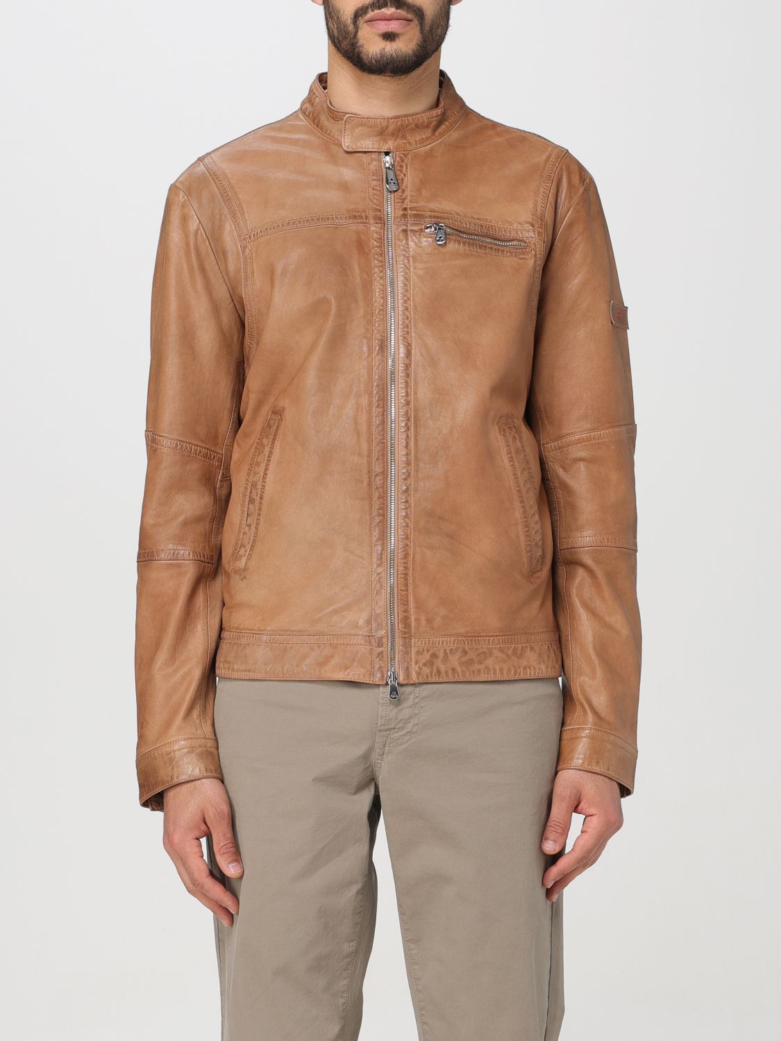 Shop Peuterey Jacket  Men Color Leather