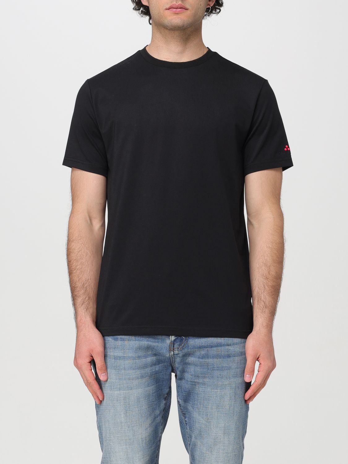 Shop Peuterey T-shirt  Men Color Black