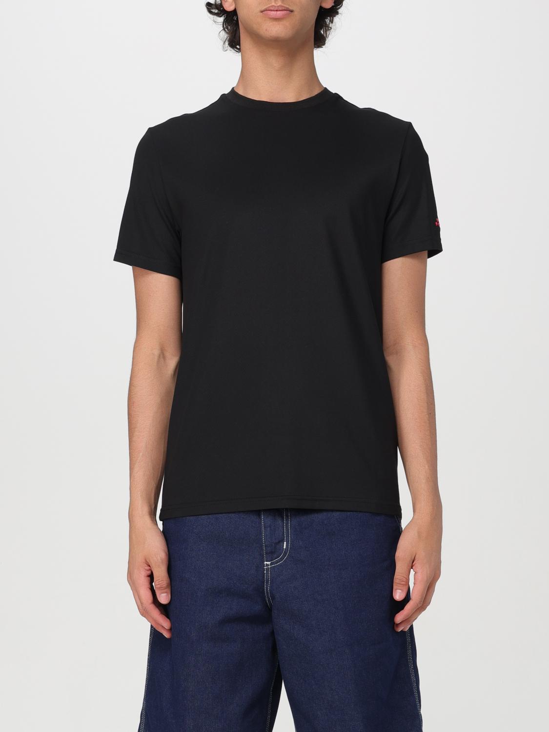 Shop Peuterey T-shirt  Men Color Black 1