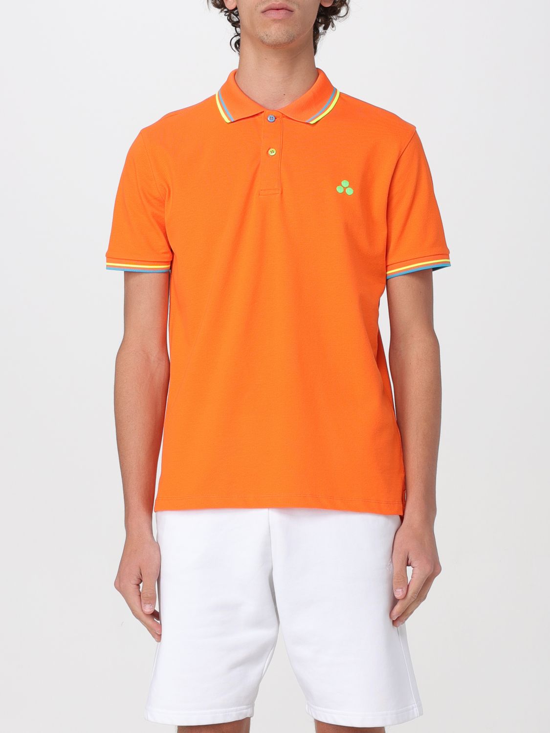 Peuterey Polo Shirt  Men Color Orange In 橙色