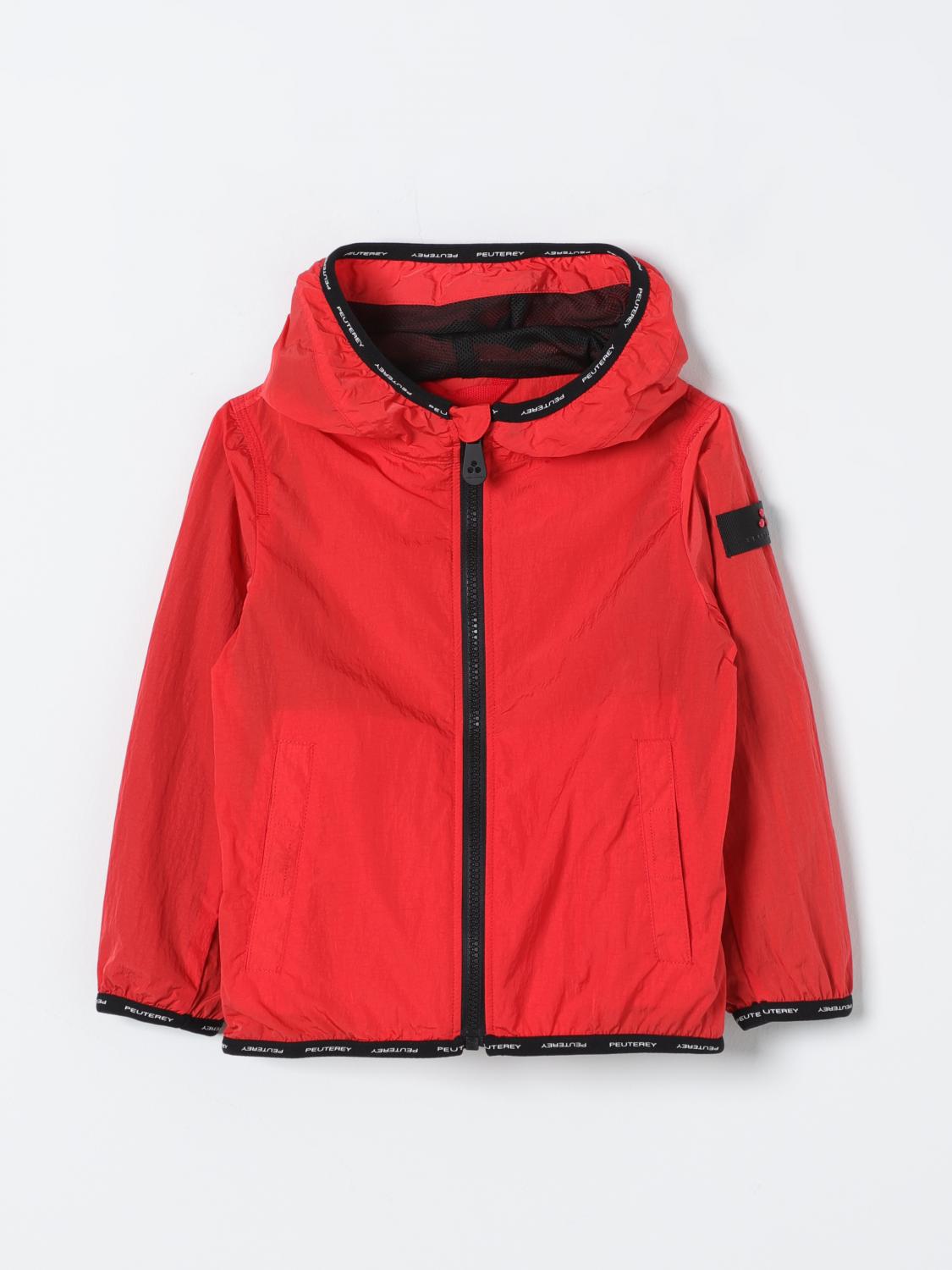 Shop Peuterey Jacket  Kids Kids Color Red